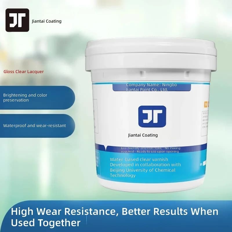 Water-Based Epoxy Floor Clear Coat | Wear-Resistant Waterproof Sealer for Indoor & Outdoor Concrete Floors - 2