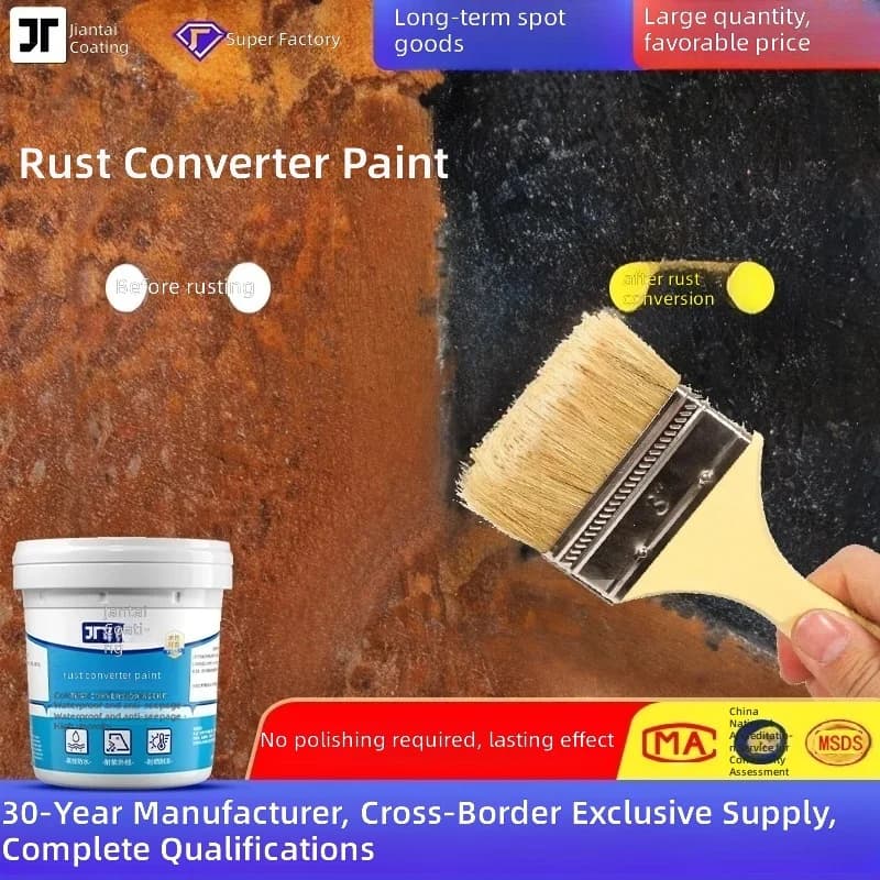Rust Converter Paint for Metal Roofing - 1