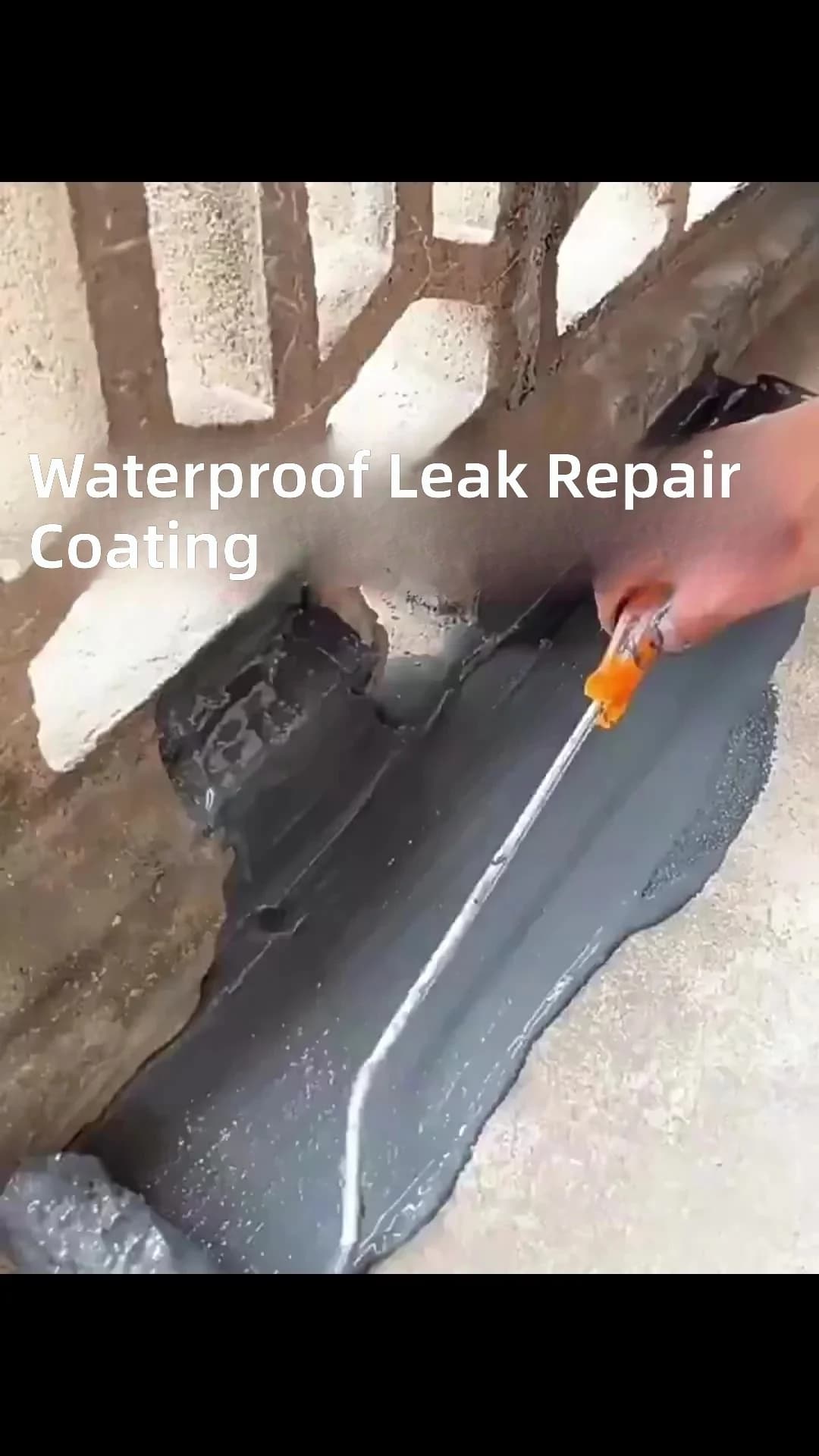 Polyurethane Waterproof Coating | Large Area Roof & Exterior Wall Leak Repair, Window Sill Crack Sealing - 2