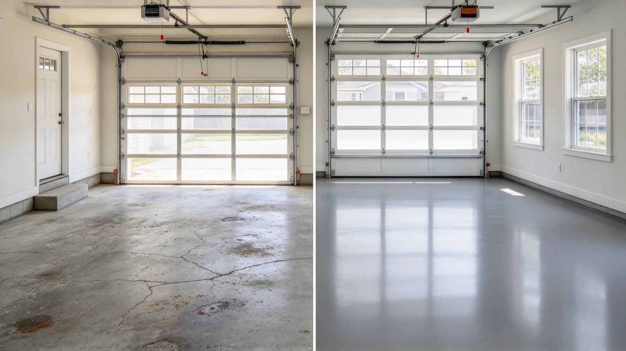 Durable Epoxy Coating for Garage & Concrete Floors
